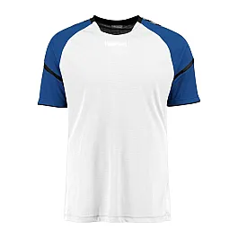Футболка детская Hummel AUTH. CHARGE SS POLY JERSEY 103-677-9368-164-176 Подростки и дети Унисекс БЕЛЫЙ-СИНИЙ