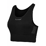 Топ HUMMEL FIRST SEAMLESS BRA WOMEN 202-647-2001-M/L Взрослые Женский ЧЕРНЫЙ