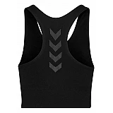 Топ HUMMEL FIRST SEAMLESS BRA WOMEN 202-647-2001-M/L Взрослые Женский ЧЕРНЫЙ