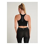Топ HUMMEL FIRST SEAMLESS BRA WOMEN 202-647-2001-XL/XXL Взрослые Женский ЧЕРНЫЙ