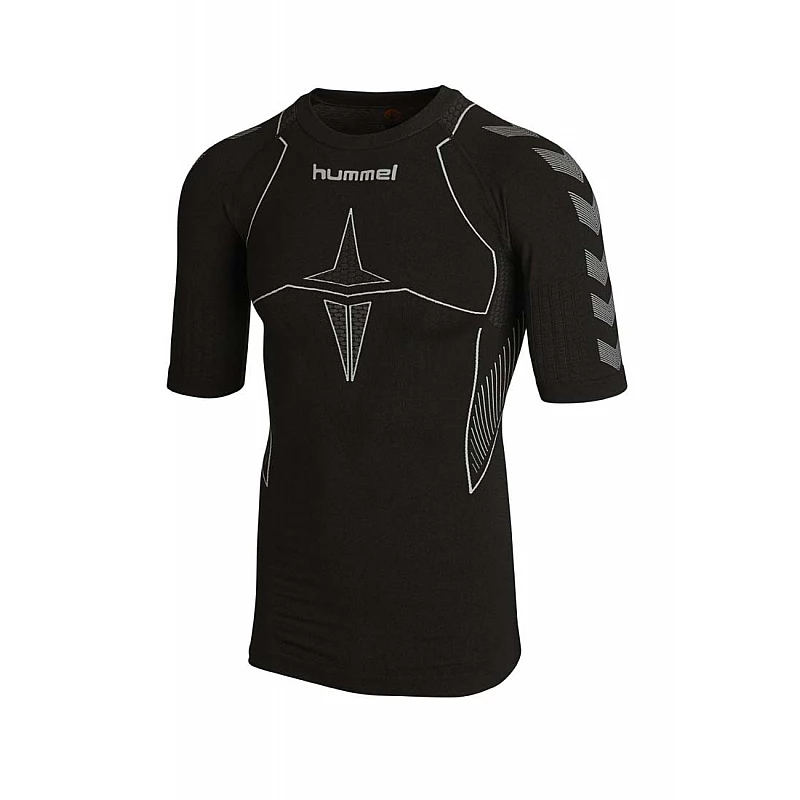Футболка HERO BASELAYER MEN SS JERSEY 003-999-2055-XS/S Взрослые Мужской ЧЕРНЫЙ