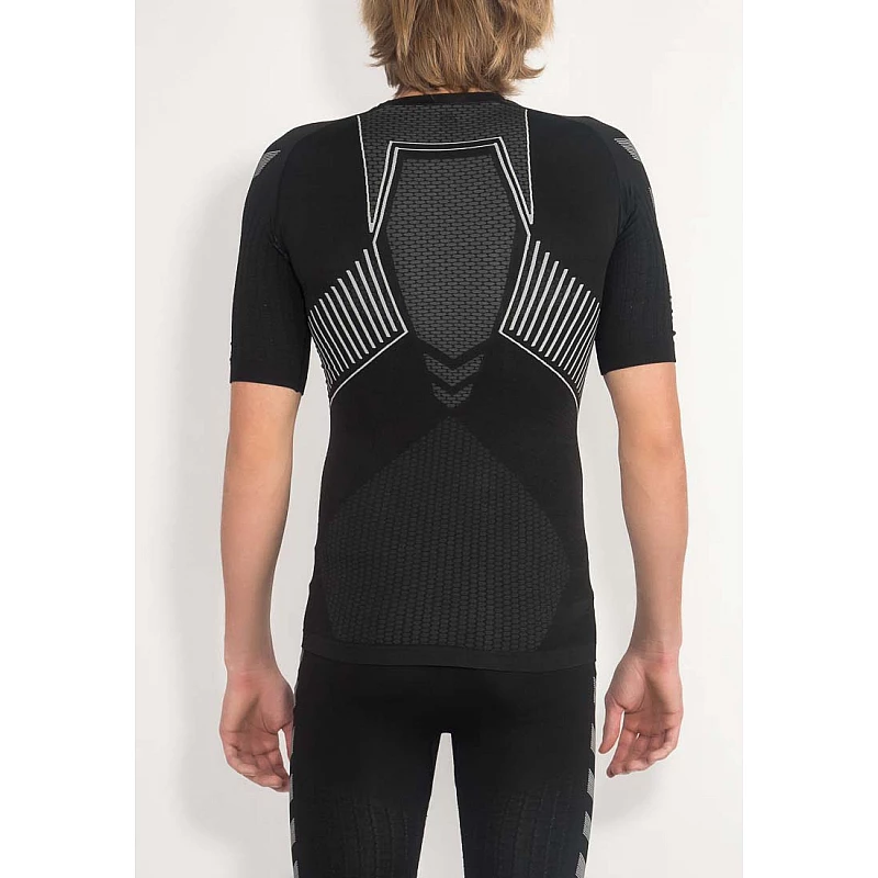 Футболка HERO BASELAYER MEN SS JERSEY 003-999-2055-XS/S Взрослые Мужской ЧЕРНЫЙ