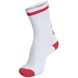 Носки ELITE INDOOR SOCK LOW 203-400-9402-39-42 Взрослые Унисекс БЕЛЫЙ-КРАСНЫЙ
