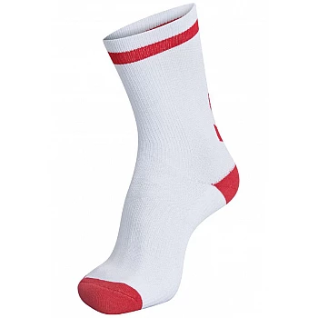 Носки ELITE INDOOR SOCK LOW 203-400-9402-39-42 Взрослые Унисекс БЕЛЫЙ-КРАСНЫЙ