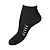Носки LOW ANKLE SOCKS 3-PACK 022-106-2001-14(46-48) Взрослые Мужской ЧЕРНЫЙ