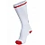 Шкарпетки ELITE INDOOR SOCK HIGH 204-044-9402-46-48 Дорослі Унісекс БІЛИЙ-ЧЕРВОНИЙ