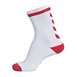 Носки ELITE INDOOR SOCK LOW 204-043-9402-46-48 Взрослые Унисекс БЕЛЫЙ-КРАСНЫЙ