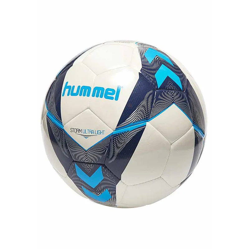 Мяч футбольный STORM ULTRA LIGHT FB 091-836-9814-3 Подростки и дети БЕЛЫЙ-ГОЛУБОЙ