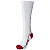 Носки функциональные TECH INDOOR SOCK HIGH 021-075-9402-8(32-35) Взрослые;Подростки и дети Унисекс БЕЛЫЙ-КРАСНЫЙ
