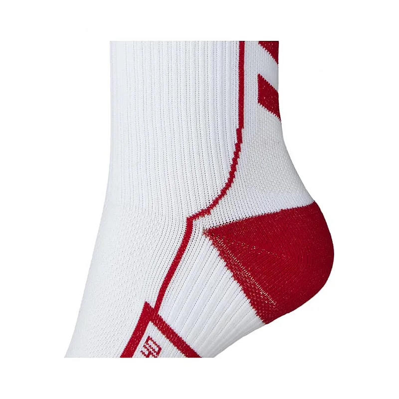 Носки функциональные TECH INDOOR SOCK HIGH 021-075-9402-10(36-40) Взрослые;Подростки и дети Унисекс БЕЛЫЙ-КРАСНЫЙ