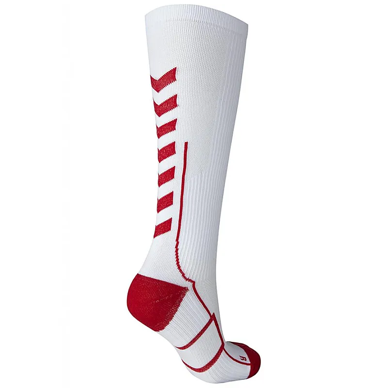 Носки функциональные TECH INDOOR SOCK HIGH 021-075-9402-12(41-45) Взрослые;Подростки и дети Унисекс БЕЛЫЙ-КРАСНЫЙ