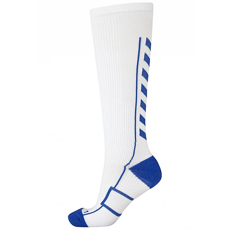Носки функциональные TECH INDOOR SOCK HIGH 021-075-9368-8(32-35) Взрослые;Подростки и дети Унисекс БЕЛЫЙ-СИНИЙ