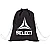 Мешок для обуви SELECT GYM BAG LAZIO,(010) чорний, 9 L)