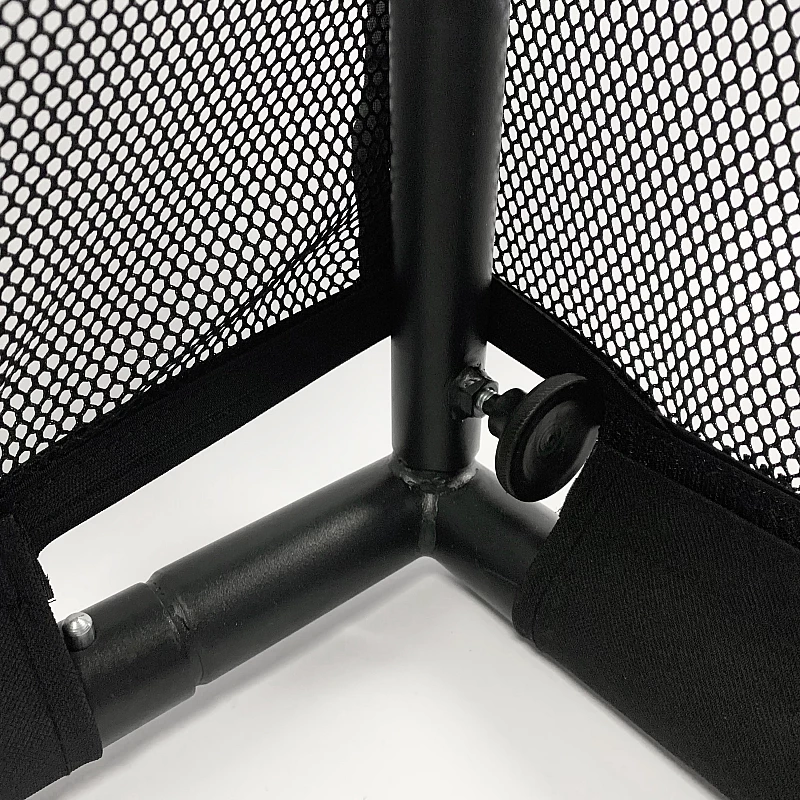 Ворота металлические с экраном Soccer Goal Post with Target 120 x 80 Cm