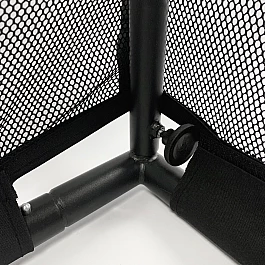 Ворота металлические с экраном Soccer Goal Post with Target 240 x 120 Cm