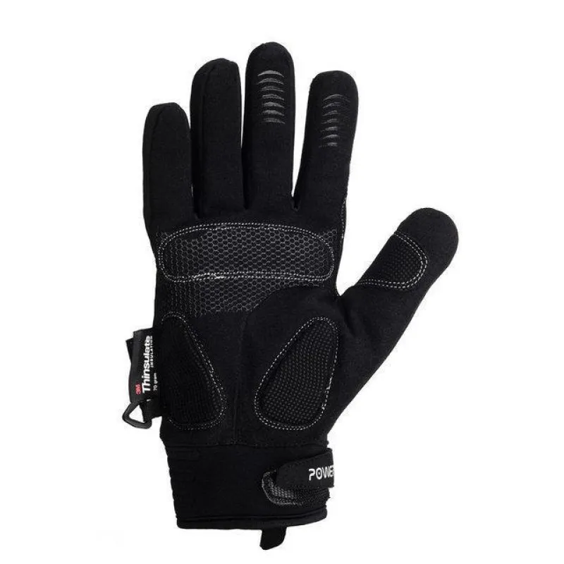 Перчатки лыжные PowerPlay 6890 Черные L (Универсальные зимние)