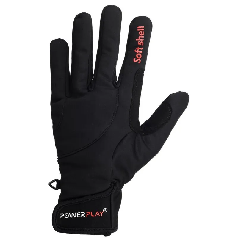 Перчатки лыжные PowerPlay 6916 Черные XL (Универсальные зимние)