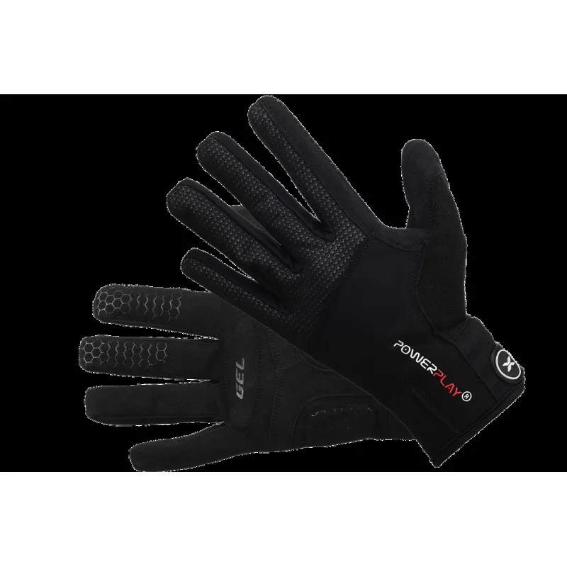 Перчатки лыжные PowerPlay 6942 Черные XXL (Универсальные зимние)