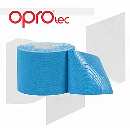 Кинезиологический тейп OPROtec Kinesiology Tape TEC57542 синий 5cм*5м