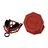 Капа OPRO Platinum UFC Hologram Red Metal/Black (art. 002261001)