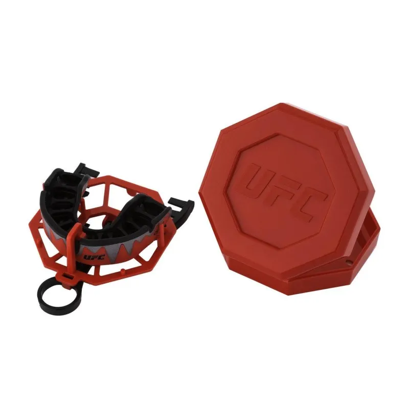 Капа OPRO Platinum UFC Hologram Red Metal/Black (art. 002261001)