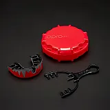 Капа OPRO Platinum UFC Hologram Red Metal/Black (art. 002261001)