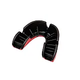 Капа OPRO Silver UFC Hologram Red/Black (art.002259001)