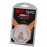 Капа OPRO Bronze UFC Hologram White (art.002258002)