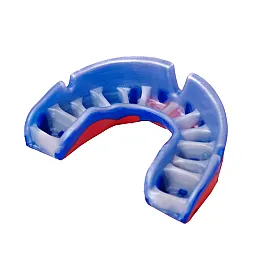 Капа OPRO Platinum Series Blue/Pearl/Red (art.002197001)