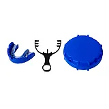 Капа OPRO Gold Braces Blue/Pearl (art.002194002)