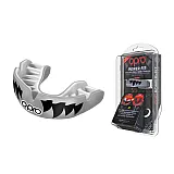 Капа OPRO Power - Fit Aggression-Jaws Silver / White (art. 002270002)