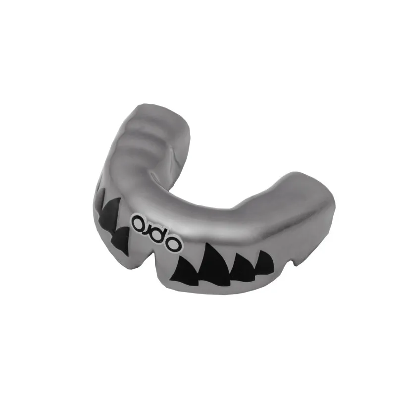 Капа OPRO Power - Fit Aggression-Jaws Silver / White (art. 002270002)