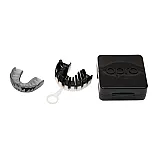 Капа OPRO Power - Fit Aggression-Jaws Silver / White (art. 002270002)