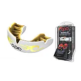 Капа OPRO Power-Fit Bling-Urban Series White/Gold (art.002269005)