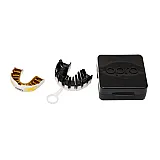 Капа OPRO Power-Fit Bling-Urban Series White/Gold (art.002269005)