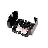 Капа OPRO Power-Fit Single Series Dark Blue/Gold (art.002268005)