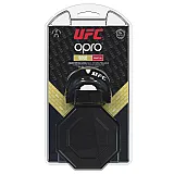 Капа OPRO Gold UFC Hologram Black Metal/Gold (art.002260001)