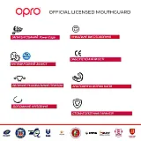 Капа OPRO Junior Gold UFC Hologram Black Metal/Gold (art.002260001)