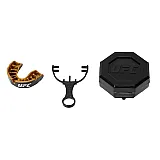 Капа OPRO Junior Gold UFC Hologram Black Metal/Gold (art.002260001)