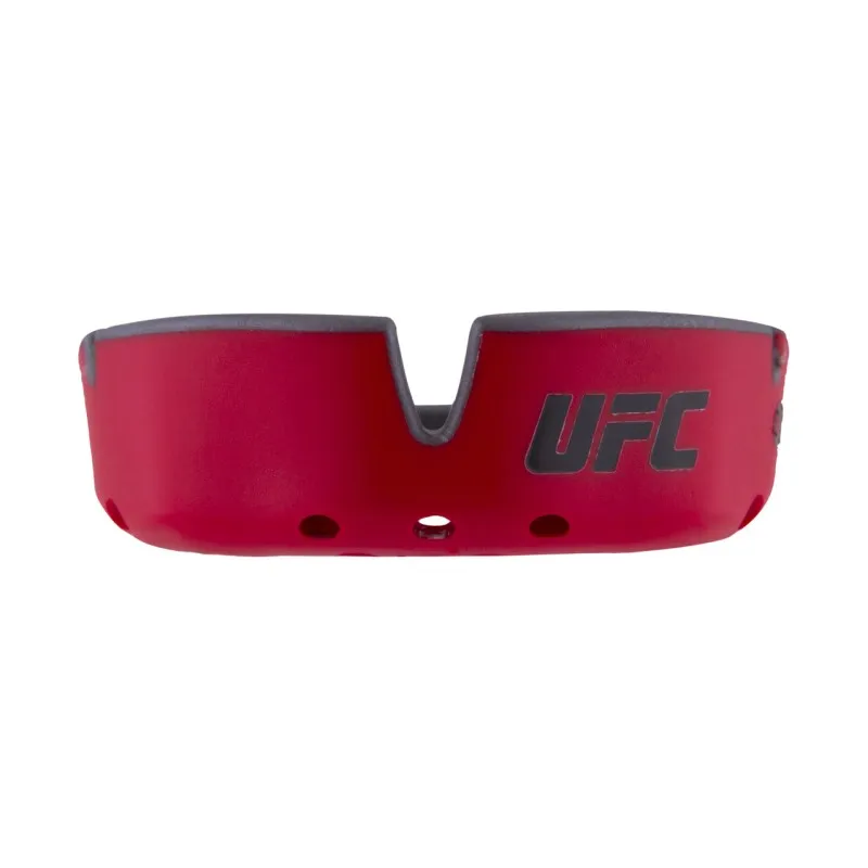 Капа OPRO Gold UFC Hologram Red Metal/Silver (art.002260002)