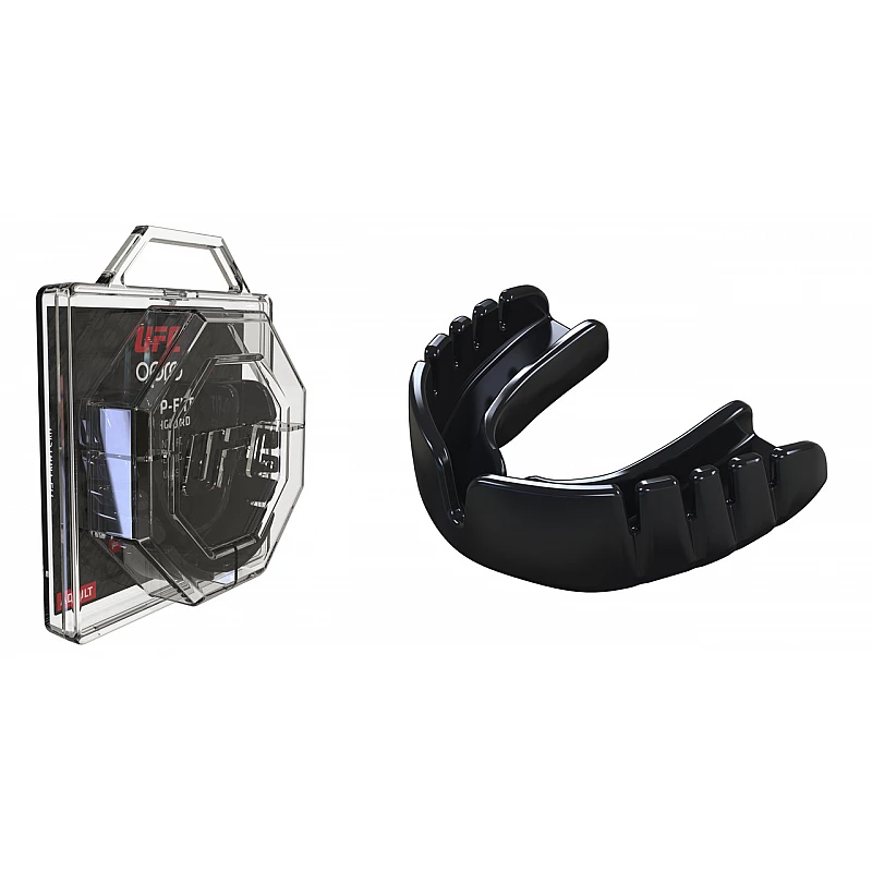 Капа OPRO Junior Snap-Fit UFC Hologram Black (art.002263001)