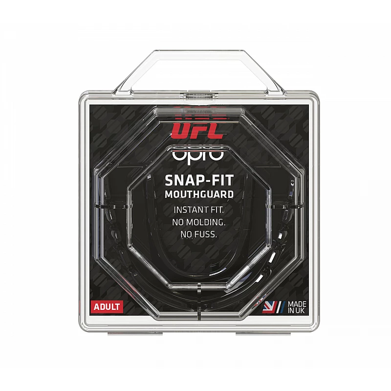 Капа OPRO Junior Snap-Fit UFC Hologram Black (art.002263001)