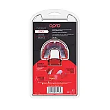 Капа OPRO Gold Braces Red/Pearl (art.002227008)