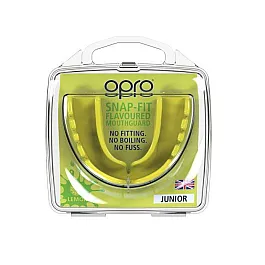 Капа OPRO Junior Snap-Fit Lemon Yellow Flavoured (art.002143007)