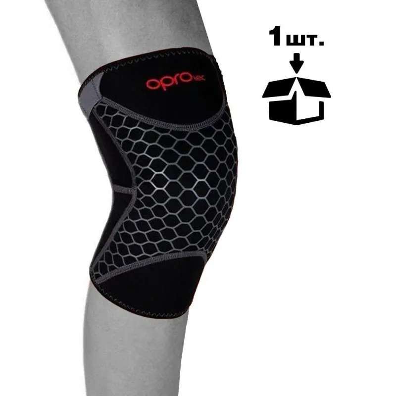 Наколенник спортивный OPROtec Knee Support with Closed Patella TEC5730-SM Черный S