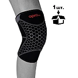 Наколенник спортивный OPROtec Knee Support with Closed Patella TEC5730-XL Черный  XL