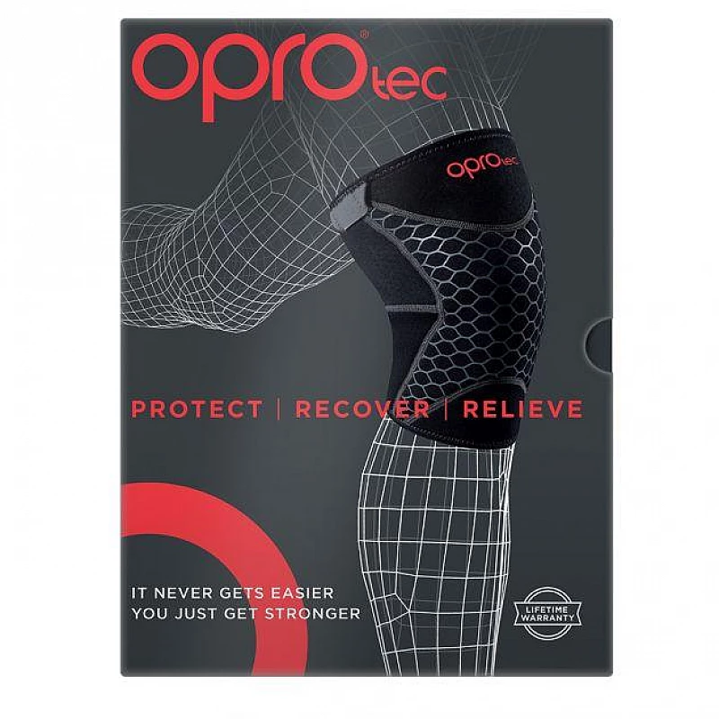 Наколенник спортивный OPROtec Knee Support with Closed Patella TEC5730-XL Черный  XL