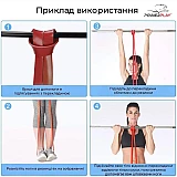 Резиновая петля для тренировок PowerPlay 4115 Level 4 (14-39 кг) Красная