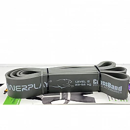 Резиновая петля для тренировок PowerPlay 4115 Level 6 (23-54 кг) Серая