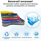 Резиновая петля для тренировок PowerPlay 4115 Level 6 (23-54 кг) Серая
